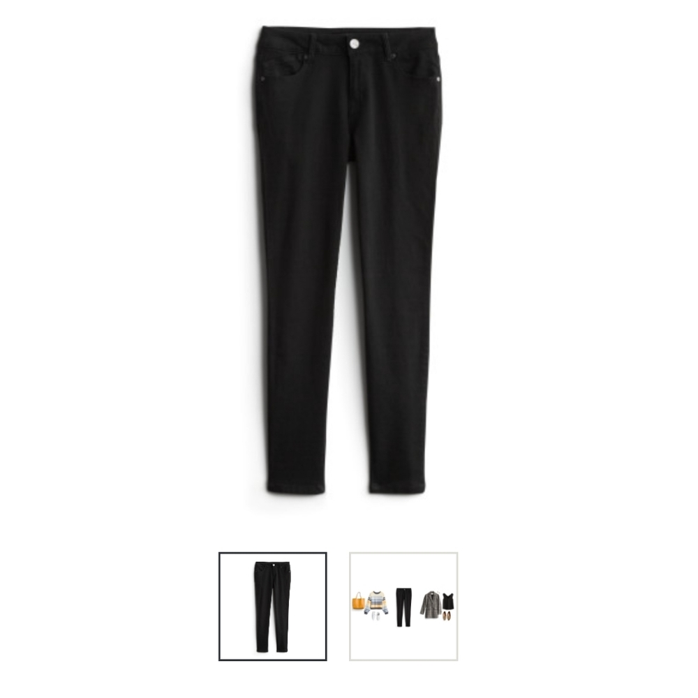 1822 denim balck skinny jeans stitch fix